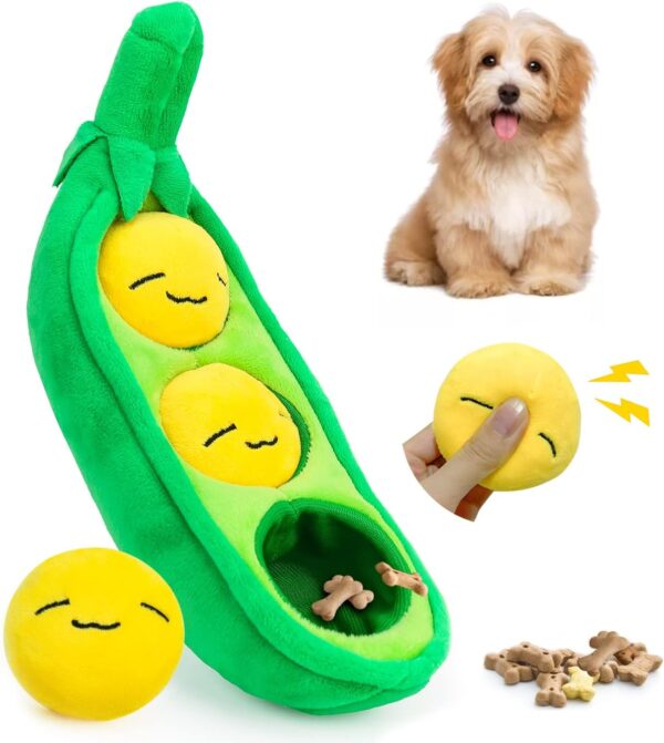 Fancyset Dog Toy for Boredom,Squeaky Dog Puzzle Toys Interactive Dog Chew Toys for Dogs,Reduce Boredom and Foraging Instinct Training