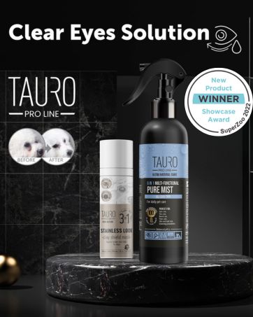 clear eyes solution tauro pro line stain remover dog ear cleaner wipes dog tear stain remover