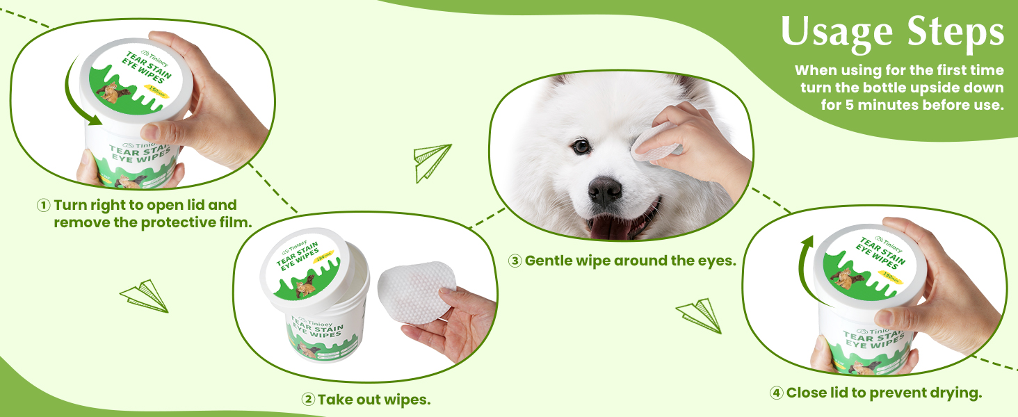 dog eye wipes