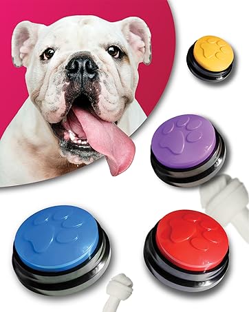 dog buttons dog training toys recordable button dog training buttons