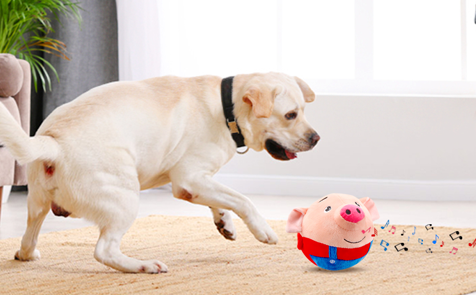 Active Moving Pet Plush Toy