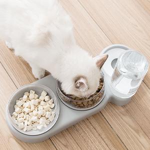 Double Cat Bowls