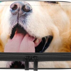 Electronics Organizer, Cord Organizer Travel, Portable Tech Bag, Travel Cable Case, Travel Essentials for Cable Storage, Cord Storage and Electronic Accessories, Animal Pet Golden Retriever