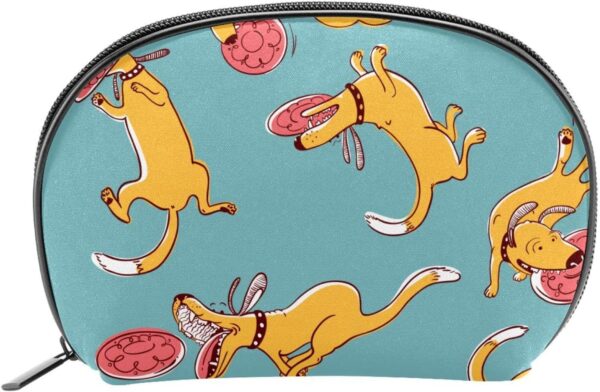 Cosmetic Bags for Women, Makeup Bag Travel Toiletry Bag Accessories Organizer, Cartoon Dog Pet