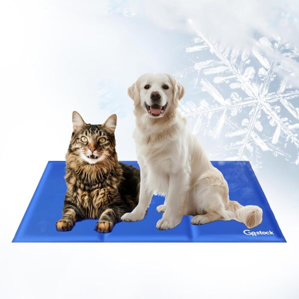 2024 Newest Dog Cooling Mat, Pet Cooling Mat for Dogs Non-Toxic Gel Self Cooling Pad for Cats, Pet Cool Mat Dog Cool Pad for Crates, Kennels and Beds Perfect for Hot Summer Days, XL (60 * 90CM)