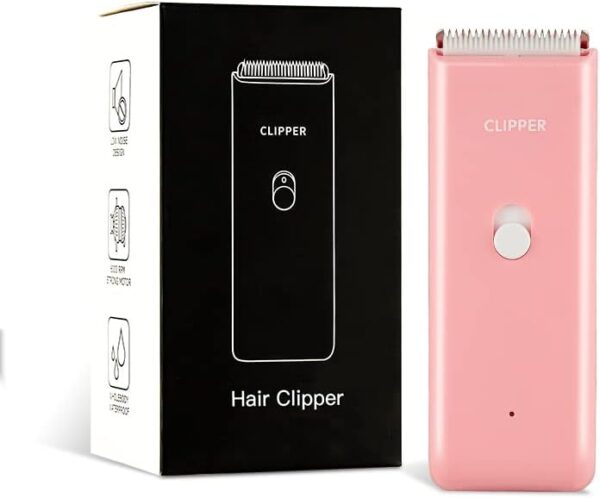 Favrison Dog Grooming Clippers Professional Dog Clippers with 2 Blades for Pet Hair Trimming, Rechargeable Cordless Pet Grooming Clippers for Dogs Cats Rabbits (Pink) - Image 7