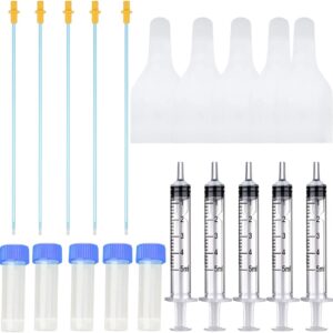 5 Set Dog Artificial Insemination Kit,Dog Breeding Kit, Artificially Inseminate Dog Kit, Insemination Breeder Kit Pet Supplies, AI Artificial Insemination Dog Breeding Kit for Small and Medium Pets