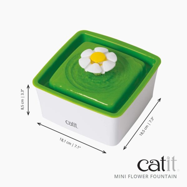 Catit Mini Flower Foutain for Kittens/Small Cats - Image 7