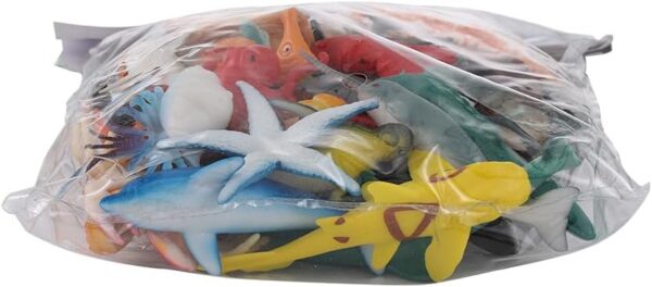 Sea Animal Figures Animal Toys 38PCS - Nabance Mini Sea Animal Toys Set Realistic Animal Sea Life Figures Toy Educational Animal Learning Toys Bath Toys for Child - Image 13