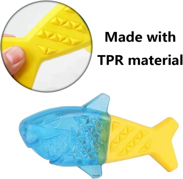 NA Freezable Dog Teething Toys Fish shape Cooling Supplies Dog Chew Toy for Pet Dog - Image 3