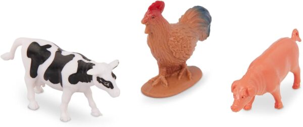 Terra by Battat - 60 Farm Animals - Assorted miniature, cows, pigs, chickens, geese, goats, cats and more, figurine for kids 3 Years + (60 Pc) - Image 8