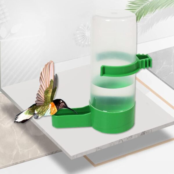 4 Pcs Bird Food Water Dispenser Bird Drinker Bird Cage Bottle Pet Waterer for Parrot Lovebird Cage Accessories - Image 7