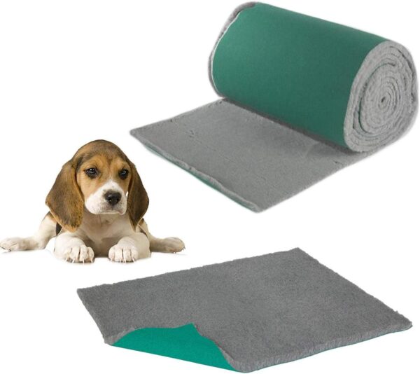 SOUL DESTINY Traditional Grey High-Grade Vet Bedding 30mm Cut in Squares & Rolls. THICK WHELPING FLEECE DOG PUPPY PRO BED - Image 3