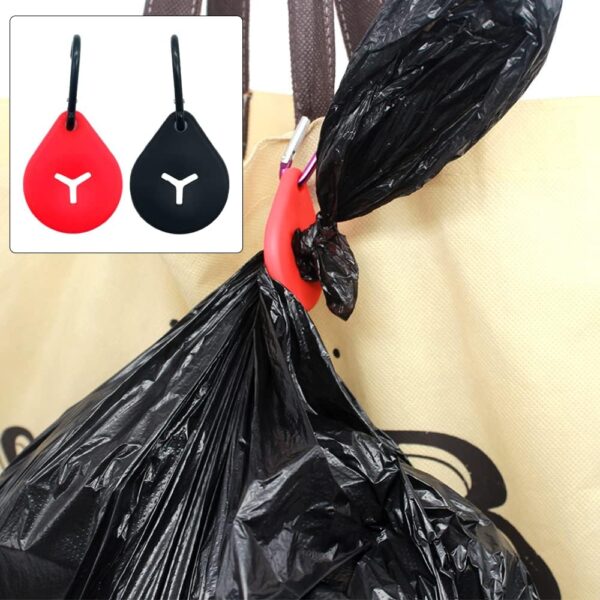 4 Pcs Pets Outdoor Supplies Hook Puppy Doggy Bag Holder Dog Walking Garbage Bag Clip for Dog Leash Dispenser Accessory Bicycle - Image 2