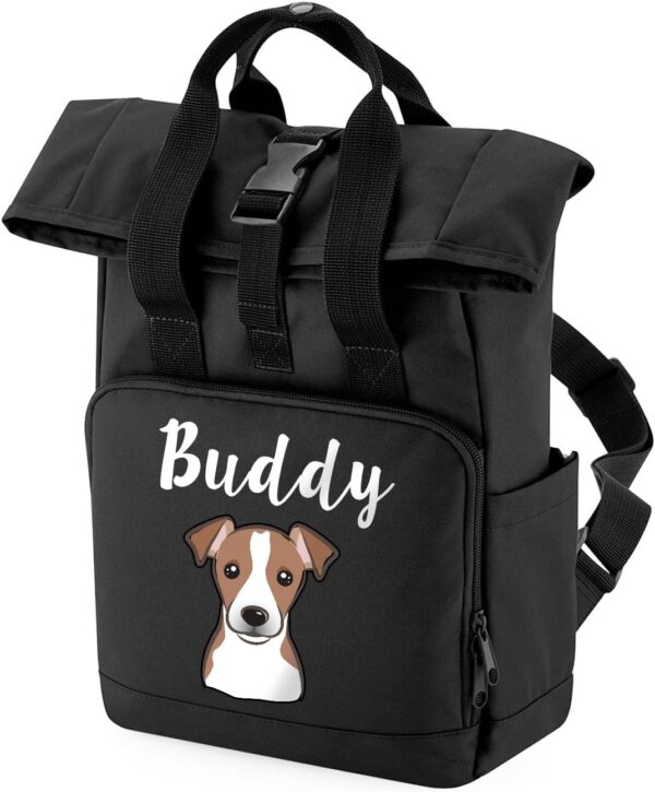 Spoilt Rotten Pets Any Breed Dog Rucksack Backpack Custom Personalised With Dog Name & Choice Of Dog Breed Design Pet Accessories Bag, Overnight, Holiday, Walking, - Image 8