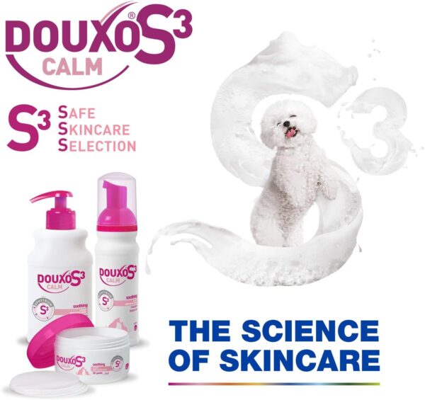 DOUXO S3 CALM - Shampoo - Dog & Cat Hygiene - Itchy Irritated Sensitive Skin - Soothes and Hydrates - Hypoallergenic fragrance - Veterinary Recommended - 200ml - Image 5