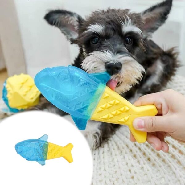 NA Freezable Dog Teething Toys Fish shape Cooling Supplies Dog Chew Toy for Pet Dog - Image 8