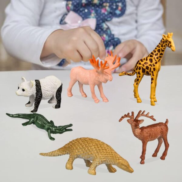 PEPOYO AI Animals Toys for Kids 32 Pieces Zoo Animal Figures Toddler Learning Toys Wildlife Jungle Farm Animals Toys - Image 5