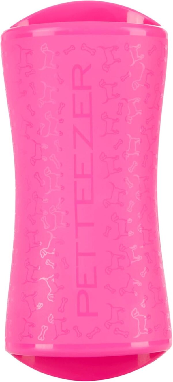 Tangle Teezer | Pet Teezer | Detangling and Dog Grooming Brush | Dry Brush or Dog Bath Brush | Pink & Yellow - Image 2