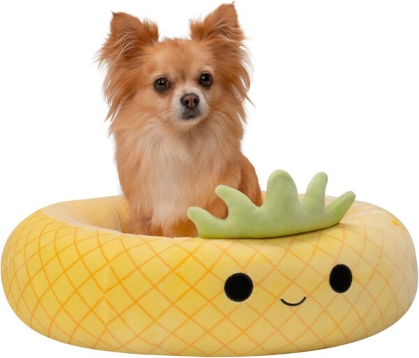 Squishmallows Official 20-Inch Maui Pineapple Pet Bed - Small Ultrasoft Official Plush Pet Bed - Image 6