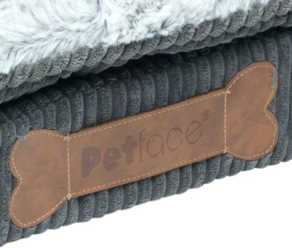 Petface Ultimate Luxury Memory Foam Bed,Grey,Medium - Image 5