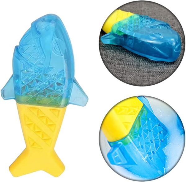 NA Freezable Dog Teething Toys Fish shape Cooling Supplies Dog Chew Toy for Pet Dog - Image 4