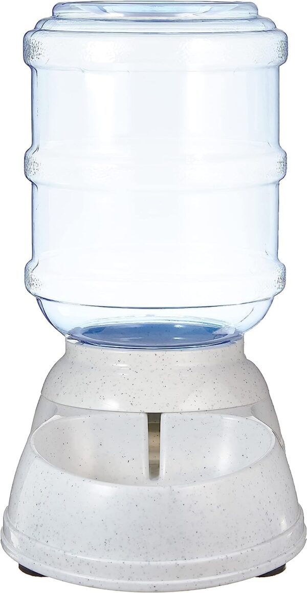 Amazon Basics Dogs and Cats Water Feeder, Small, 1 Gallon, Transparent - Image 5