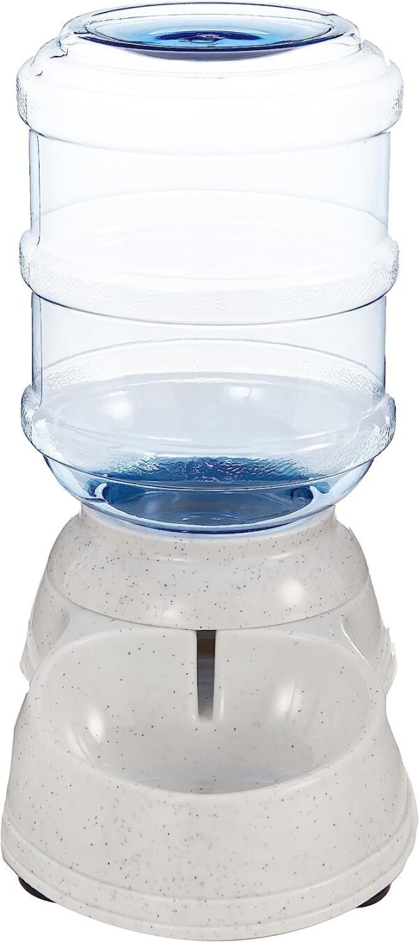 Amazon Basics Dogs and Cats Water Feeder, Small, 1 Gallon, Transparent - Image 4