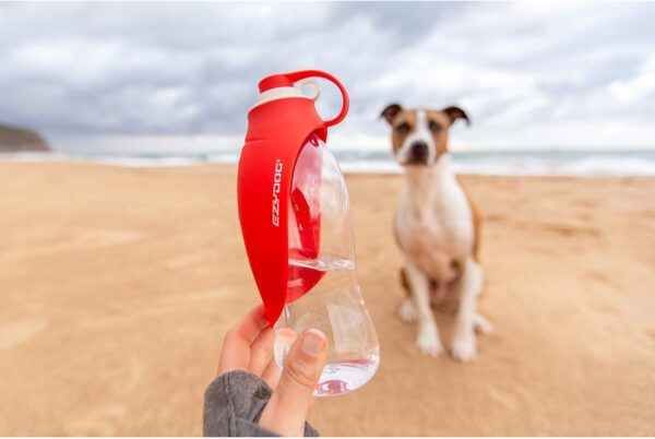 EZYDOG Portable Dog Water Bottle | Leaf Bottle Design, 600ml, BPA Free, Pet Outdoor Drinking Cup & Dog Travel Accessories Gift - The Ultimate Dog Water Dispenser and Portable Dog Water Bowl - Image 4