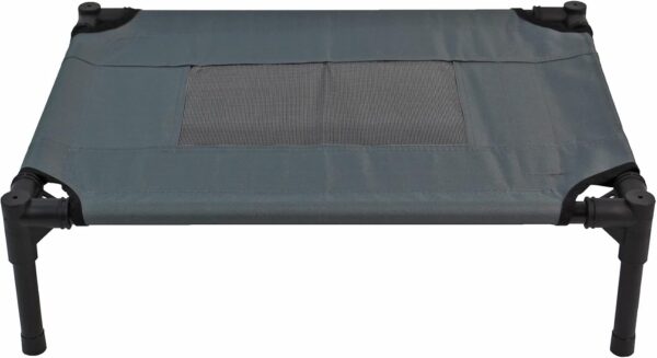 Elevated Dog Bed Pet Mesh Camping Cot Indoor Outdoor Tent with Canopy Cover (Small - 61cm x 47cm x 61cm) - Image 7