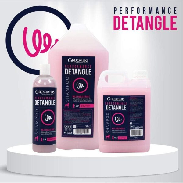 Groomers Performance Detangle Shampoo, 2.5 l (Pack of 1) - Image 2