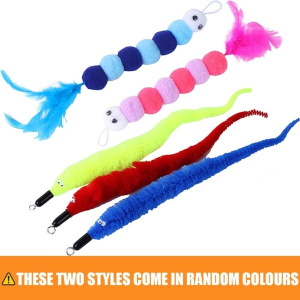 7 Pcs Self-Play Hanging Door Cat Toys for indoor Cats Adult Kitten Toys, Interactive Cat Toys Mouse for Hunting Exercise Cat Boredom Breakers - Image 5