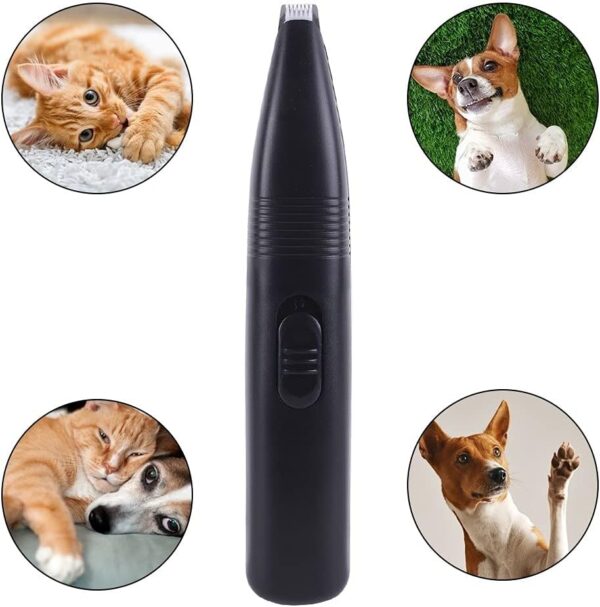 Dog Clippers, Dog Grooming Clippers Low Noise Cordless Electric Pet Trimmer for Small Dogs and Cats Hair Around Face, Paws, Eyes, Ears (Not IncludeBattery) - Image 6