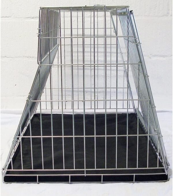 Pet World 36 inch Cat Puppy Dog Travel crate cage Slopped rear and front to get the most from your boots space - Image 4