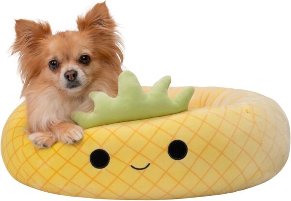 Squishmallows Official 20-Inch Maui Pineapple Pet Bed - Small Ultrasoft Official Plush Pet Bed - Image 5