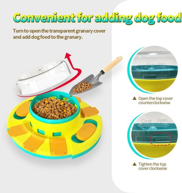 CAROZEN Interactive Dog Toys, Puzzle Toys for Dogs Training Funny Feeding, Treat Dispenser Large Dogs, Small and Medium Improve Your Dog's Intelligence - Image 3