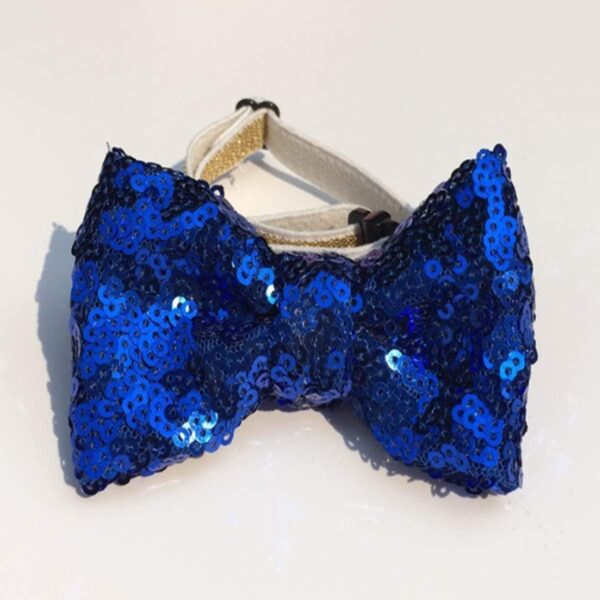 2 Pcs Dog Crown Hat Blue Cute Pet Bow Tie Pet Birthday Supplies Pet Hat Set for Pet Cute Decoration - Image 6