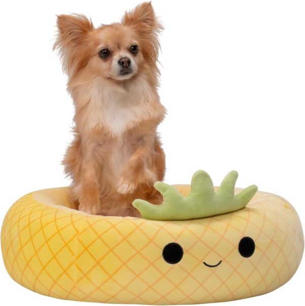 Squishmallows Official 20-Inch Maui Pineapple Pet Bed - Small Ultrasoft Official Plush Pet Bed - Image 4