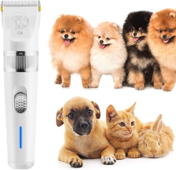 Dog Clippers 2-Speed Dog Grooming Kit, Dog Hair Trimmer, Cat Shaver, Low Noise Rechargeable Cordless Pet Clippers for Small Medium Large Dogs Cats - Image 7