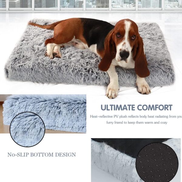 TMbsfatn Dog Bed Memory Foam Orthopedic Dog Bed Removable Washable Pet Dog Bed Dog cage pad dog box pad (75-50-10CM) - Image 8