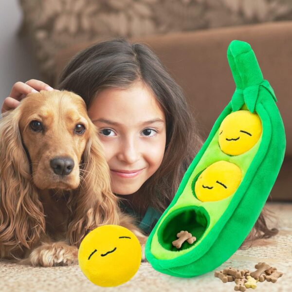 Fancyset Dog Toy for Boredom,Squeaky Dog Puzzle Toys Interactive Dog Chew Toys for Dogs,Reduce Boredom and Foraging Instinct Training - Image 7