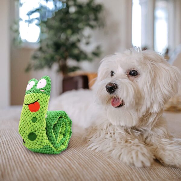 Malydyox Dog Toys for Boredom,Interactive Squeaky Dog Toys for Small and Medium Dogs, Soft Puppy Teething Toy, Snuffle Dog Toys, Foraging Training and Anxiety Relief - Image 5