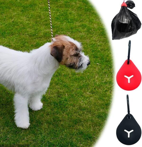 4 Pcs Pets Outdoor Supplies Hook Puppy Doggy Bag Holder Dog Walking Garbage Bag Clip for Dog Leash Dispenser Accessory Bicycle - Image 5