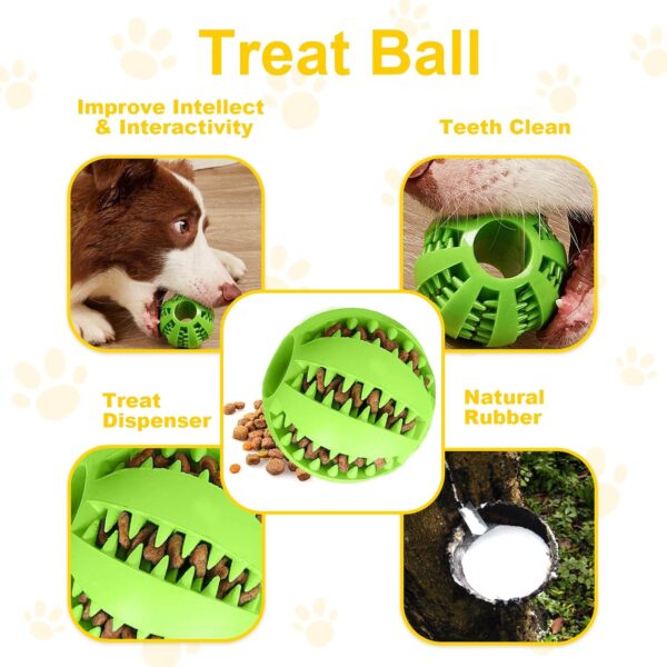 10 Pack Luxury Puppy Toys for Teething Small Dogs,Squeaky Plush Dog Rope Toys Set, Puppy Chew Toys with Cute Squeaky Dog Toys, Ball and More Rope Dog Chew Toys, Xmas Gift for Small and Medium Dogs - Image 5