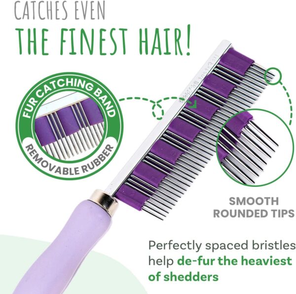 Small Pet Select Hair Buster Comb - Image 3