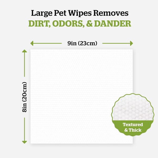 Pogi's Dog Grooming Wipes Travel Packs - 120 Dog Wipes for Cleaning and Deodorising - Hypoallergenic Pet Wipes for Dogs, Puppy Wipes - Quick Bath Dog Wipes for Paws, Butt, & Body - Fragrance Free - Image 6