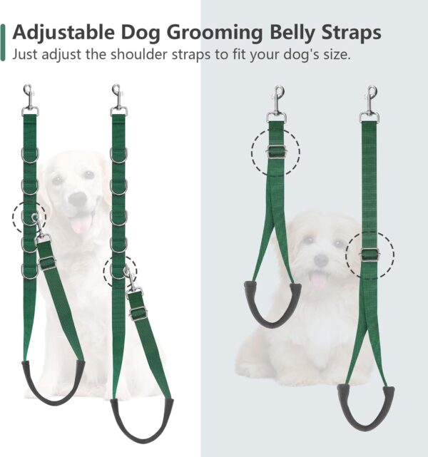 TopLove Dog Grooming Belly Straps Dog Grooming Loops Extension Dog Grooming Supplies Dog Loop for Pet Dog Grooming Table Grooming Accessories - Image 5