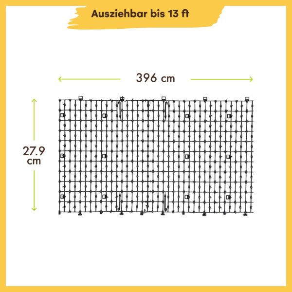 Homarden Cat Deterrent for Garden - Cat Scat Mat with 12 Garden Staples - Humane Cat Scarer for Gardens and Plants - Keep Pets from Digging and Defecating - 4 m - Image 4