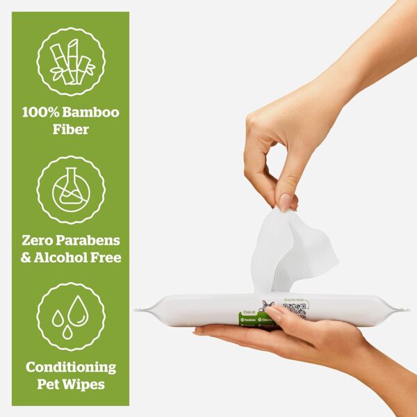 Pogi's Dog Grooming Wipes Travel Packs - 120 Dog Wipes for Cleaning and Deodorising - Hypoallergenic Pet Wipes for Dogs, Puppy Wipes - Quick Bath Dog Wipes for Paws, Butt, & Body - Fragrance Free - Image 5