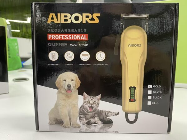 Dog Clippers Electric Grooming Kit: Dog Brushes for Grooming Professional Low Noise Rechargeable Cordless Hair Clippers Pet Hair Remover Pet Grooming Shaver Scissors Dogs Cats Hair Trimmer Set - Image 8